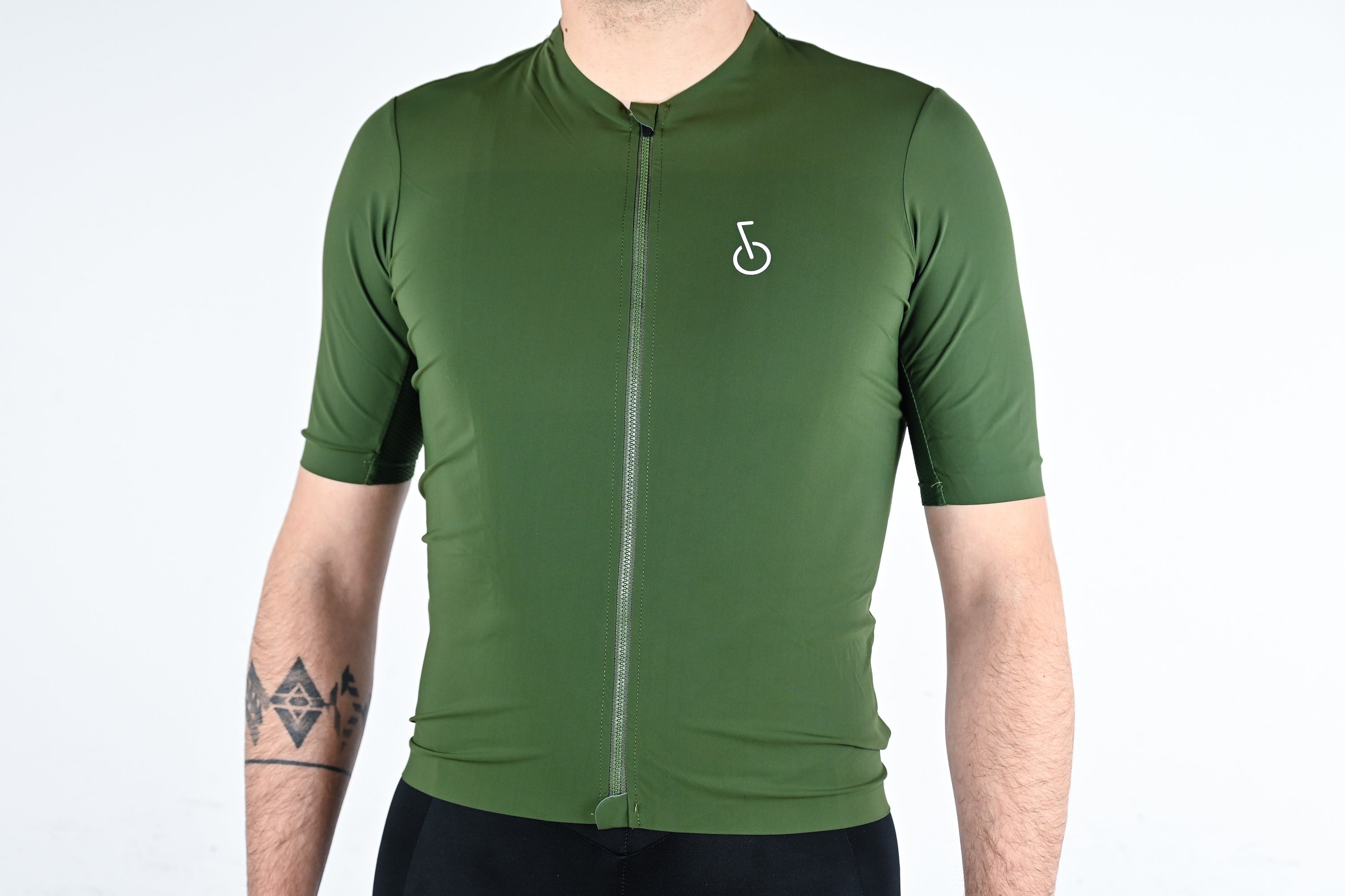 Jersey Velominata Verde Manga corta