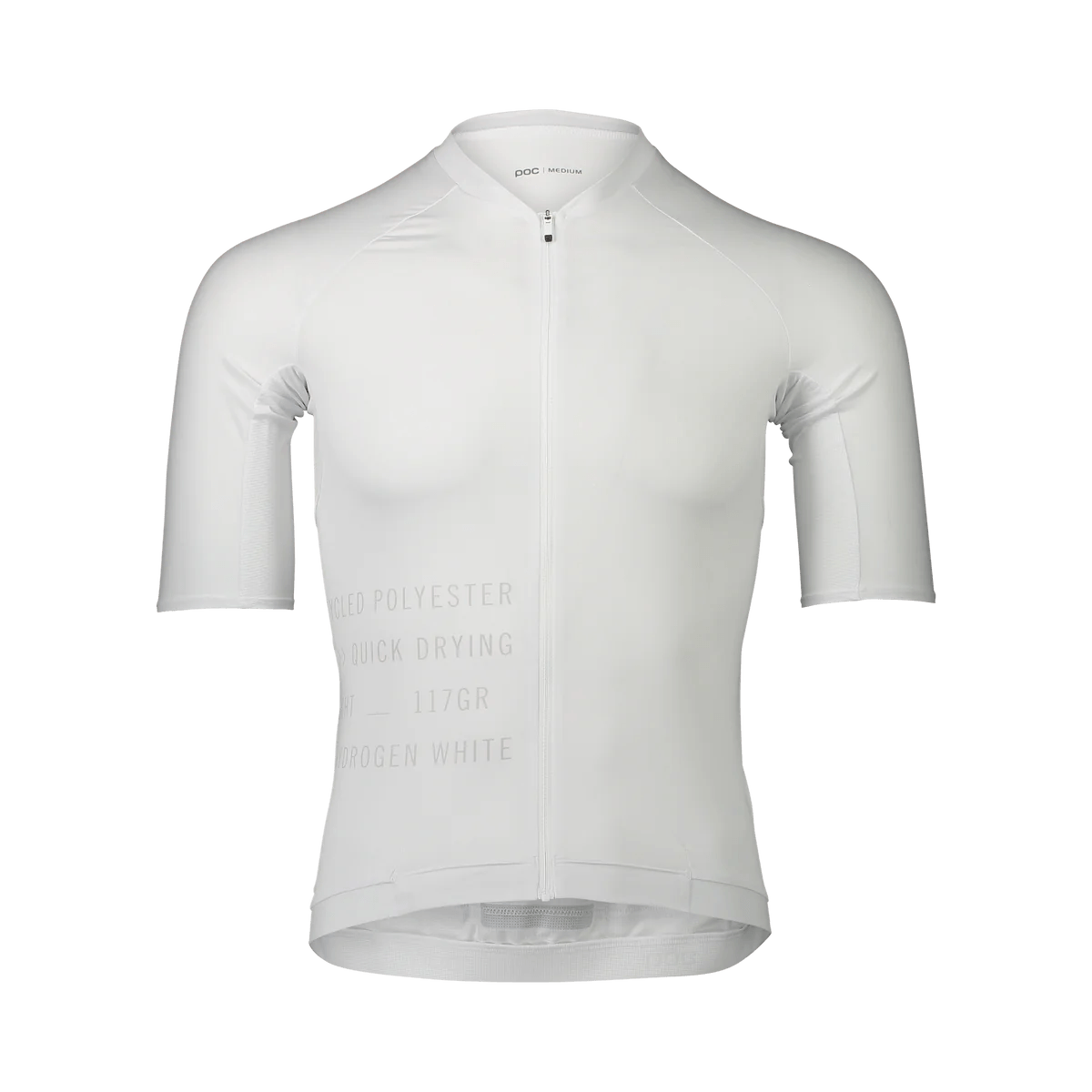 Ms Pristine Print Jersey - POC Hydrogen White