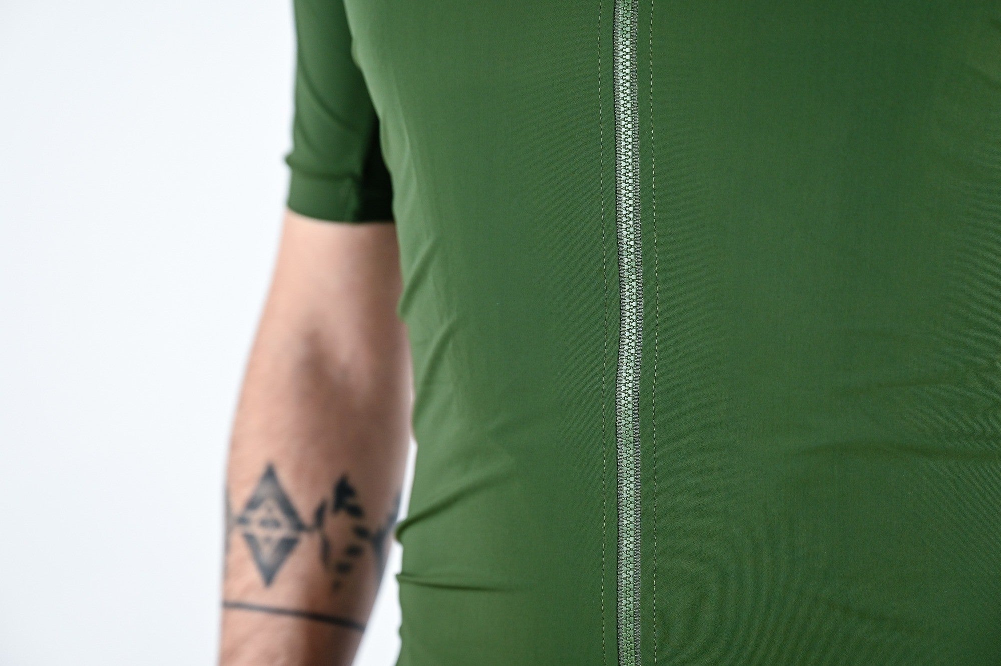 Jersey Velominata Verde Manga corta