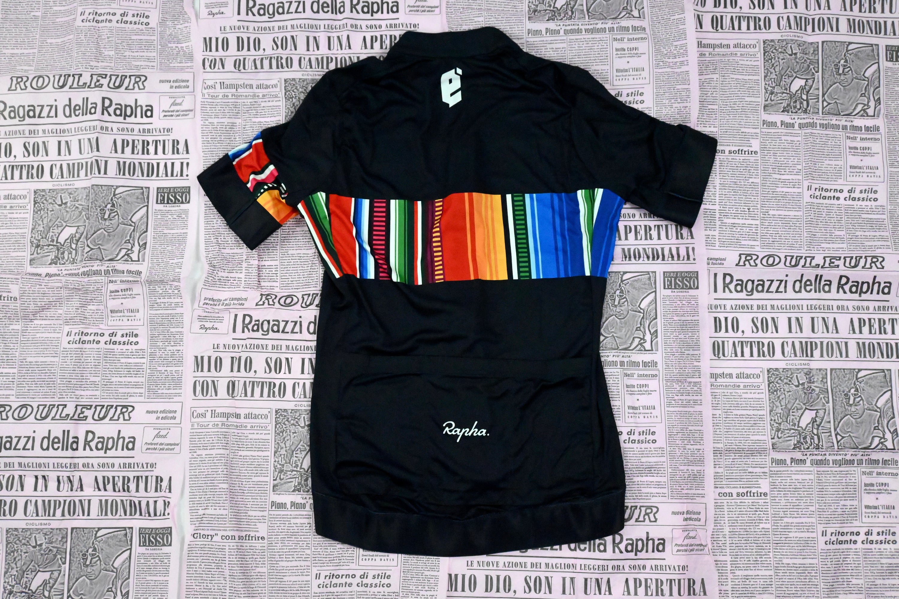 Jersey EDICIÓN FINAL RAPHA PAVÉ AZUL HOMBRE