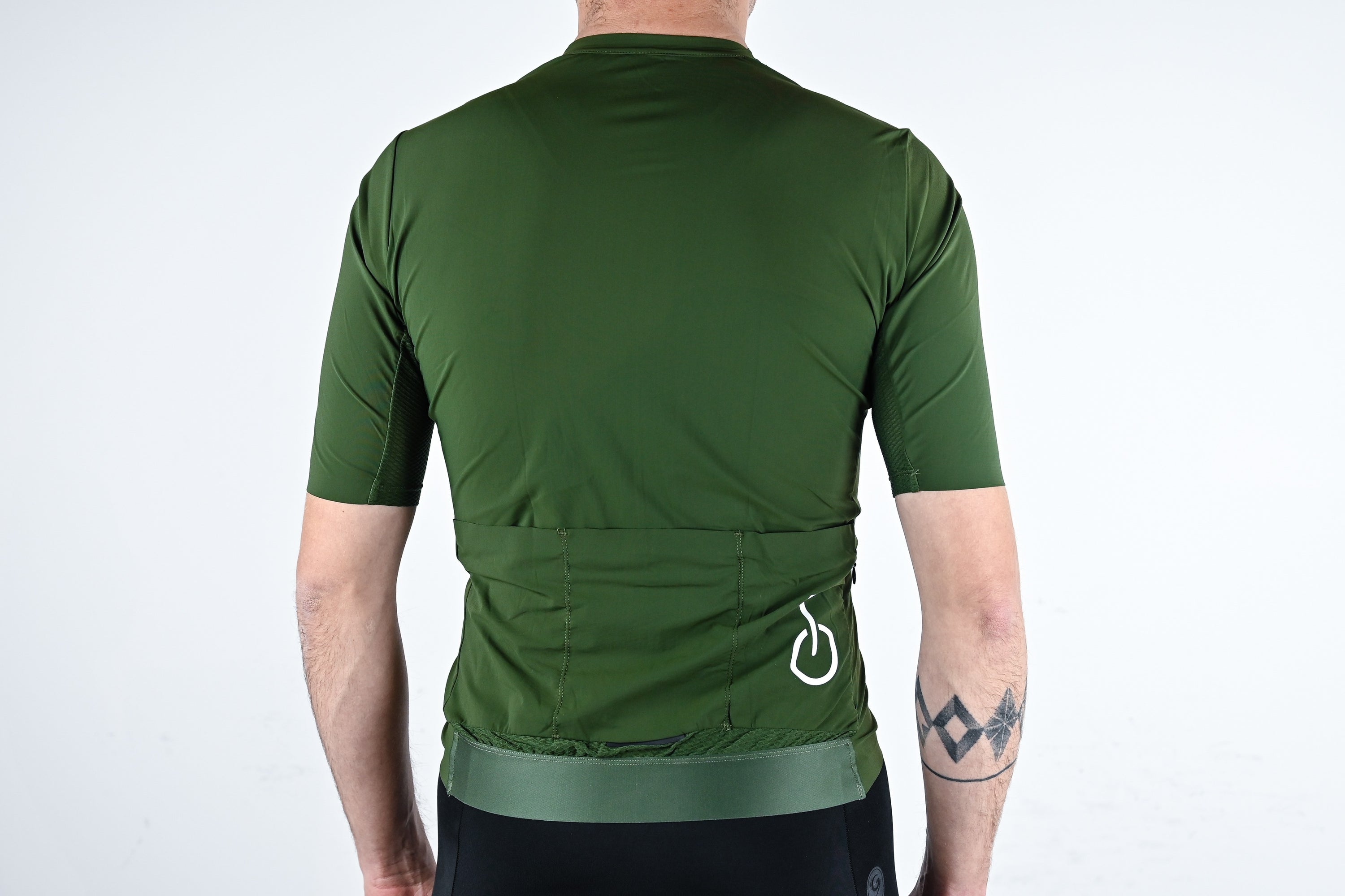 Jersey Velominata Verde Manga corta