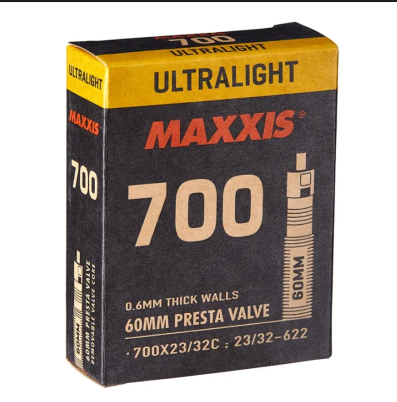 Cámara Maxxis Ultralight 700X23/32 80mm