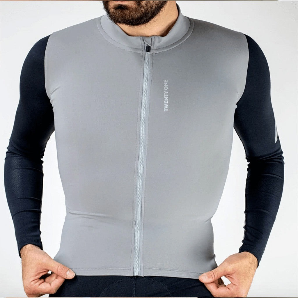 Aeromidweight Long Sleeve Jersey 2.0 Dark Grey Men´s